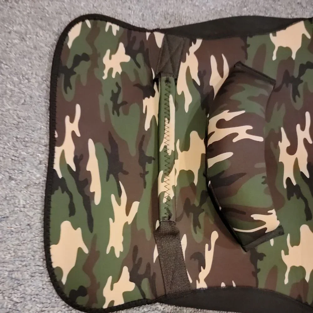 Pony Up Daddy Saddle - Green Camouflage - (Ages 2-6) - Piggyback Ride Cushion